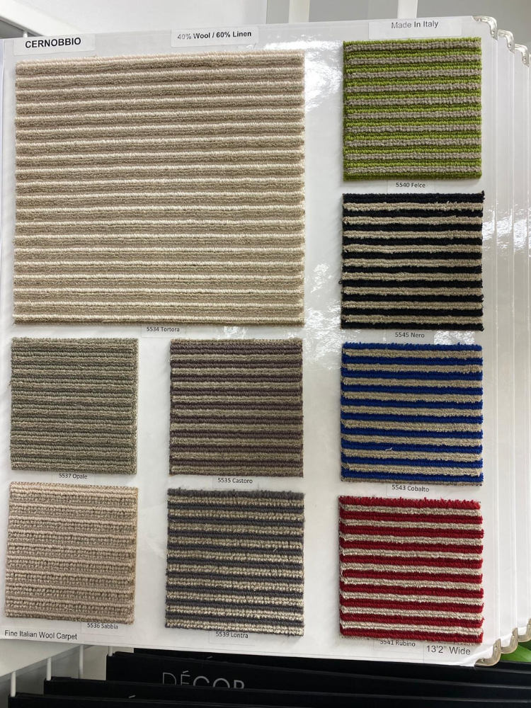 Patterned Carpet Sample